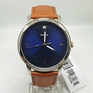 [Original] Fossil FS5499 The Minimalist Carbon Luggage Brown Leather Men Watch
