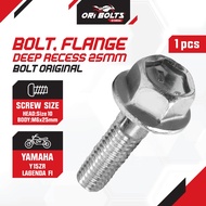 95D32-06025 Yamaha Original Y15ZR Y15 (1918) Bolt Ikat Tapak Coolant Lagenda FI (0612) Injector