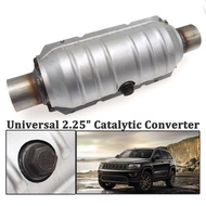 2.25" Universal Catalytic Converter 400 holes High Flow Stainless Steel Car Accessories EURO 1