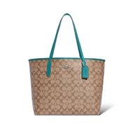 กระเป๋าสะพายไหล่  CITY TOTE IN SIGNATURE COACH 5696SKHT