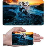 ohana IRELAND RUBBER REF MAGNET DESIGN SOUVENIR