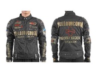 YELLOW CORN YB-5119 TITANIUM BLACK GOLD | JACKET TOURING RIDING | JACKET MOTOR | ORIGINAL