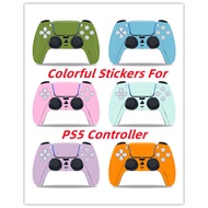 Pure Color Protective Cover Sticker For PS5 Controller Skin Decal PS5 Gamepad Skin Sticker Vinyl