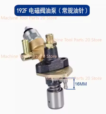 192F 192FA Air Cooled Diesel Engine Electric Oil Pump Fuel Injection Pump Assembly With Solenoid Val