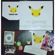Pokemon Celebrations ETB (EMPTY BOX) + Complete Accessories