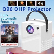 Q96 OHP Projector 4.2 Intelligent 4K Full HD Smart Portable Mini Android Projector 2.4G & 5G Bluetoo