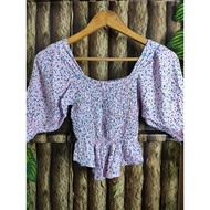 Teens Off Shoulder Top/Preloved/11-14 yrs old