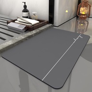 Diatom Mud Bathroom Mat Water Absorbent Bath Mat Anti Slip Floor Mat Nordic Style Door Mat