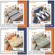 Kintakun Dluxe Bed Sheet King Size B4 (4 Pillows) King 180X200 Queen/ 160x200 Bed Sheet