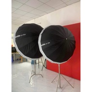 Godox UB-W White Parabolic Umbrella with Light Filter Fabric - 130cm / 165cm | HPLightStudio