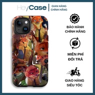 ZOOTOPIA movie fox moment collection iphone case with many shades of hard TPU