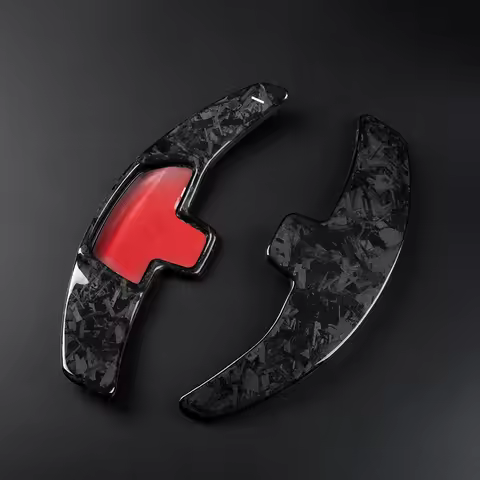 Forged Carbon Fiber Paddle Shift For Mercedes Benz A Class A180 A180d A200 A250 W177 Sedan V177 MB 2