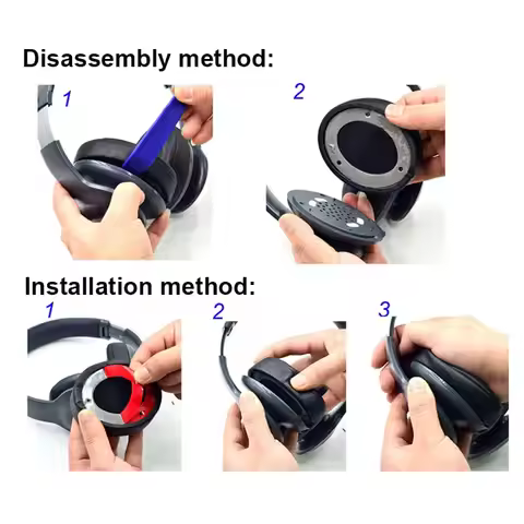 Replacement Earpads for JBL Everest 300, V300BT Headphone Earpads, Headphone Ear Cushions, Headset E