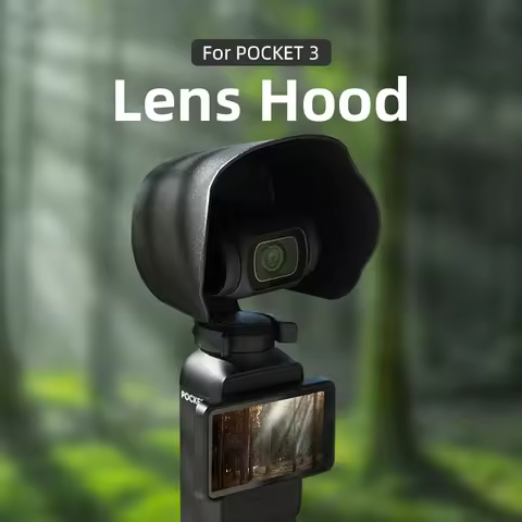 Lens Hood Sunshade Cover For DJI OSMO POCKET 3 Anti-Glare Protective Cover For DJI OSMO POCKET 3 Acc