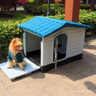 HY/🥭hoopetKennel Autumn and Winter Border Collie Golden Retriever House Plastic Dog House Summer Outdoor Waterproof and