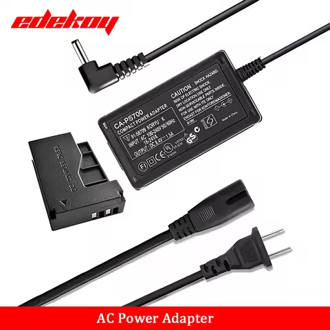 ACK-E15 DR-E15 DC Coupler LP-E12 Dummy Battery AC Power Adapter Charger For Canon EOS 100D Rebel SL1