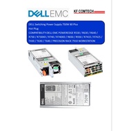 Dell Switching Power Supply 750W 80 Plus For Poweredge R530/R630/R640/R730/R740/R830/R930/R7415/T430