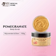 HerbCare Body Scrub Lulur Mandi Exfoliating Body Skin Scrub Cleansing Scrub Skrub Mandian Spa Salt B