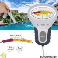LEMONTRE7QIH PH Chlorine Meter, with Probe Easy To Use PH Tester, Portable High Accuracy Professiona