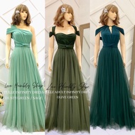 gown for ninang wedding ☸TULLE ADULT INFINITY DRESS BRIDESMAID WEDDING MAXI LONG DRESS✵