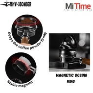 MHW-3BOMBER 58mm Espresso Dosing Funnel Professional Coffee Grinder Dosing Ring Portafilter Tool Hom