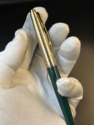 Parker 45森林綠金蓋鋼筆 美國製