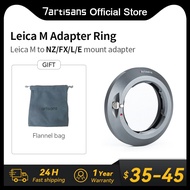 7Artisans 7 Artisans Leica M To FUJIFX Mount Adapter Converter Compatible With Fuji X-T1 X-T10 Mirrorless Camera