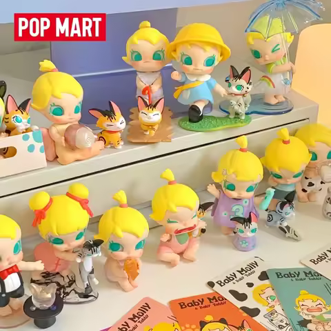 Genuine New Hot Products In Stock Popmart Baby Molly Series Figurines Surprise Blind Box Toys Collec