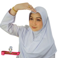 [NEW ARRIVAL] 2 Helai Scuba Awning Plain by Chahaye Tailor Tudung/Misi/Jururawat/PPK/SISTER/Nurse