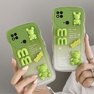 Casing Redmi 10c Casing Wavy Edge Phone Cute Casing Three-dimensional Figure Doll Soft Casing Camera