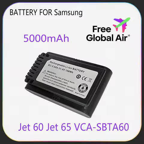 For Samsung VCA-SBTA60 Vacuum Cleaner Battery Jet 60 Turbo Jet 75E Complete VS15A6031R4 VS15A6031R5 