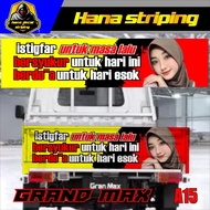 GRAND MAX HNs 15 REAR DOOR STICKER