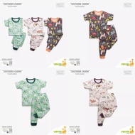 VELVET JUNIOR 3 SET SHORT PANTS SIZE L, LB, XL, XXL (9-36M) - BABY PAJAMAS