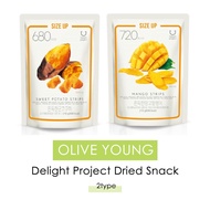 [Olive Young] Delight Project Dried Snacks (Large Capacity) 2Flavor / meal replacement / Korean Snack / children's snacks