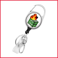 Badge Holder Retractable ID Badge Holders ID Badge Holder for Teacher Nurse Badge Reel Holder Retrac