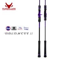 PURELURE Slow Jigging Rod 1.90M 6.35ft L/M Power FUJI SIC Ring Quality Saltwater Boat Rod Fast Actio