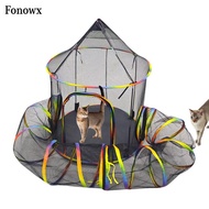 [AbabixaMY] Cat Tunnel and Tent 2 in 1 Interactive Cat Toy for Indoor Cats Bunnies