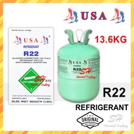 USA Refrigerant Gas R22 (13.6KG) (30LBS.) Aircond Refrigerant Gas
