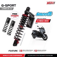 YSS G SPORT SUSPENSION LOWER 25MM LOWER 40MM YAMAHA XMAX 300