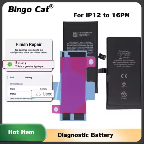 Diagnostic Battery No Pop Up Message For iPhone 12 13 Pro max 14 Plus 15Pro max 14Pro 12 13mini Batt