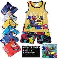 Set Singlet Among Us Kids