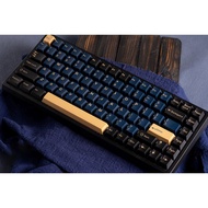 pbt keycaps keycaps GMK Blue Samurai Blue Samurai Keycap ABS Two-Color Original Factory Highly Adapt