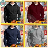 PLUS SIZE S-6XL UNISEX PULLOVER PLAIN HOODIES/LOGO PRINTED COTTON HOODIES/CASUAL WEAR HOODIES