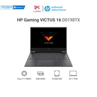 Laptop HP Victus 16-d0198TX 4R0U0PA i7-11800H| 8GB| 512GB + 32GB| GeForce RTX 3050Ti| W11