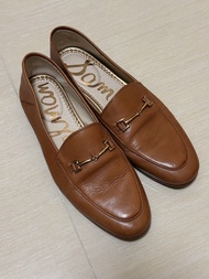 Sam Edelman 棕色皮革樂福鞋