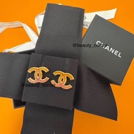 全新💛 Chanel earrings CC logo耳環 (Chanel耳環)