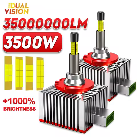 35000000LM D Series D1S D3S D8S 360 Led Headlight Bulb D1R D2S D2R D4S D4R D3R D8R 4 Sides Canbus No
