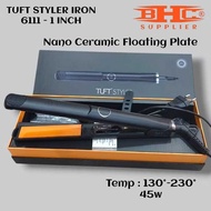 TUFT Styler Iron 6111 Original Hair Straightener Hair Staraightener Straight Curly