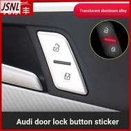 Audi 17-22 Audi/Audi A4 Door Unlock Key Decoration Sticker New Interior Modification Button Cover Se
