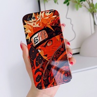 Feilin Acrylic Hard case Compatible For OPPO A3S A5 2020 A5S A7 A9 2020 A12 A12S A12E aesthetics Mobile Phone casing Pattern Uzumaki Naruto Accessories hp casing Mobile cassing full cover